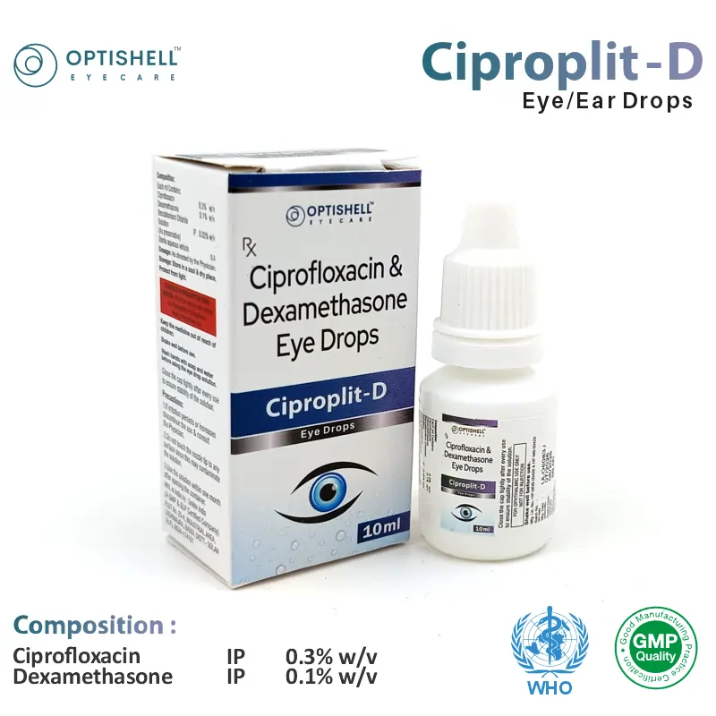 Ciprofloxacin Dexamethasone eye drops